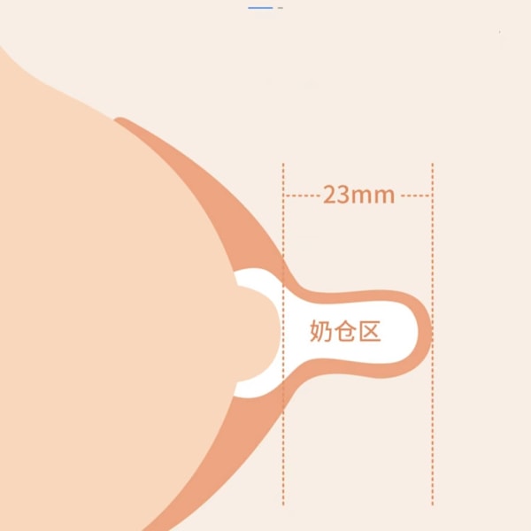 Rintapehmusteet – 2 kpl silikonirintapehmusteita, koko L, 23,ZQKLA