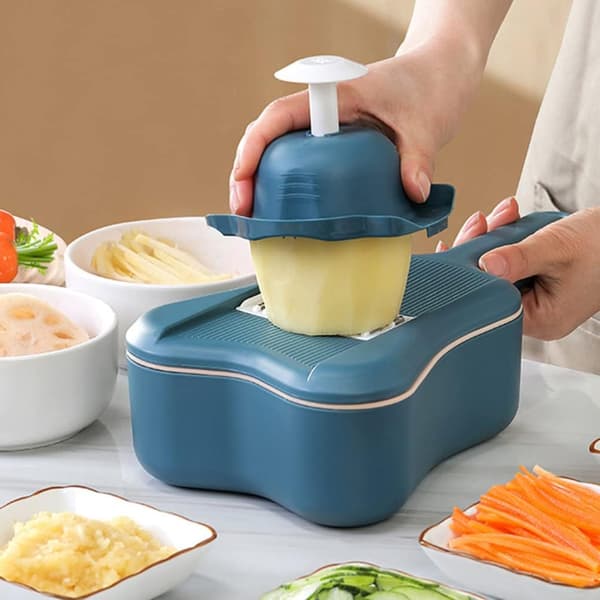 Mandolin Slicer Grönsaksrivare Grönsakskutter Multifunktionell, ZQKLA