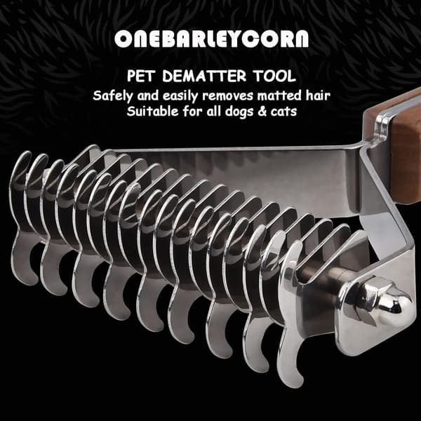 Hunde- og Kattebørste, Pelsbørste til kæledyr, D,ZQKLA