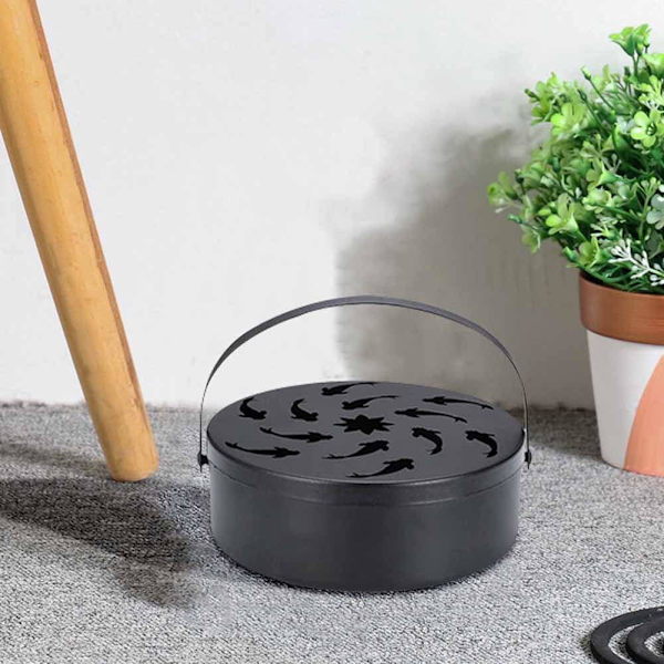 Myggspiralhållare i rostfritt stål, Myggspiralhållare I,ZQKLA