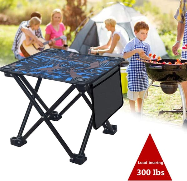 Camping Folding Stool, Bærbar Stol Liten Fiske Stol Lett