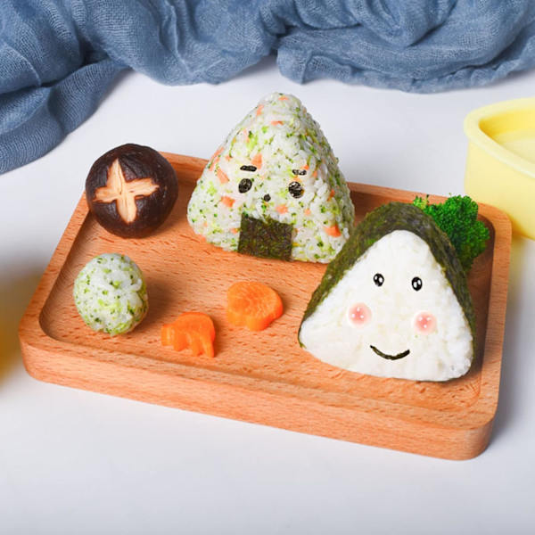 Sushiform, 2-pack Sushiform Set, DIY Form, Triangulär Sushi M,ZQKLA