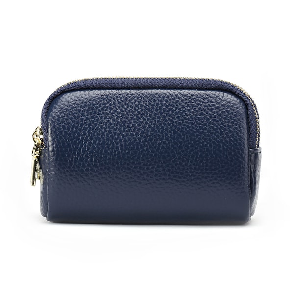 Lille Makeup Taske i Læder - 18 x 13 x 5 cm (B x H x D), ZQKLA