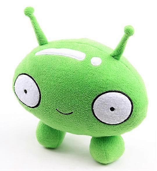 25 cm Final Space grön månkaka plyschdocka leksak kudde
