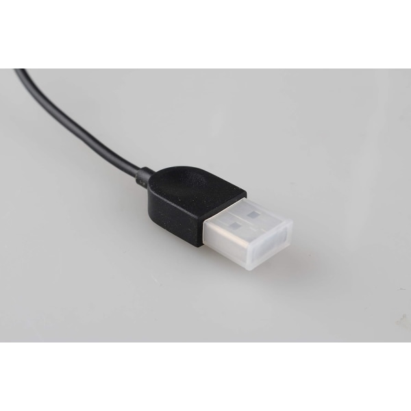 USB hane plast dammplugg klar paket med 10 höljen svart
