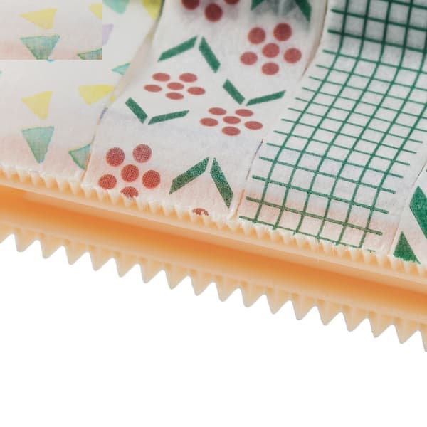 2-pack Kontor Klar Multi-Washi Maskeringstejp Dispenser, Tejp, ZQKLA