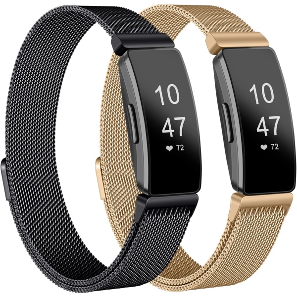 Metallbånd for Fitbit Inspire 2 & Fitbit Inspire HR & Inspi,ZQKLA