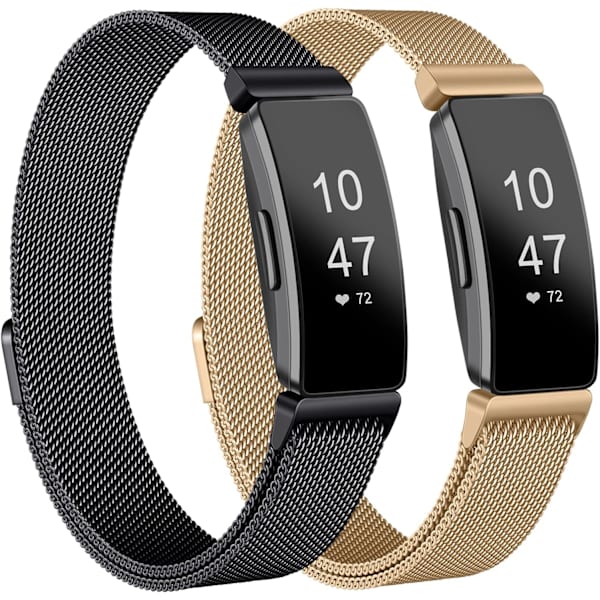 Metallikellot Fitbit Inspire 2:lle, Fitbit Inspire HR:lle ja Fitbit Inspirelle, ZQKLA