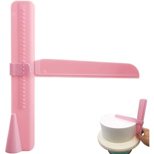 Kageglattere Justerbar Kage Spatel Kage Skraber Fondant ,ZQKLA