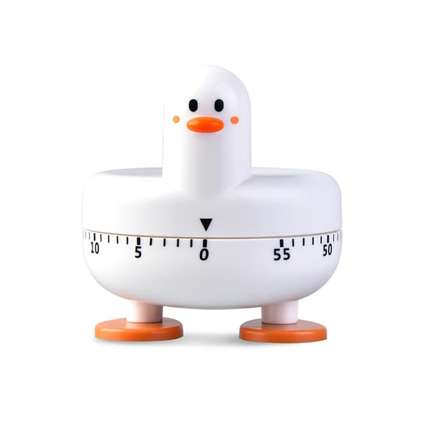（Vit）Kökstimer, Mekanisk Timer Barntimer, Cre,ZQKLA