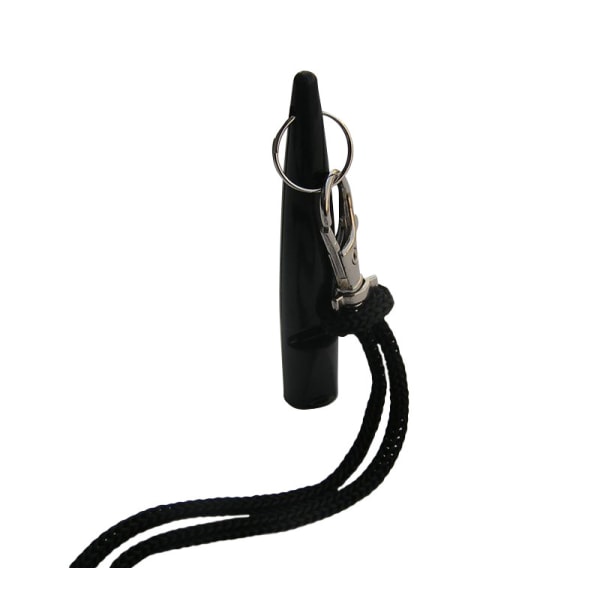 Dog Whistle with Ribbon Included Black,ZQKLA