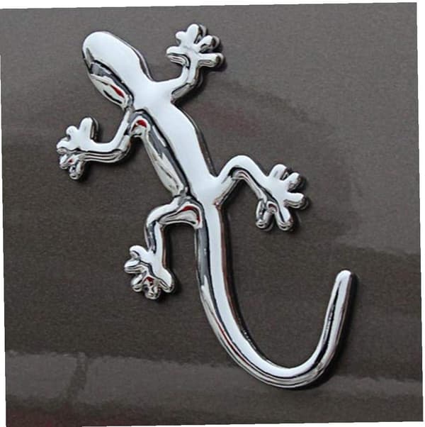 Logotyp 3D Plastpläterad Bilmärke Emblem Dekal Solid Bil B,ZQKLA