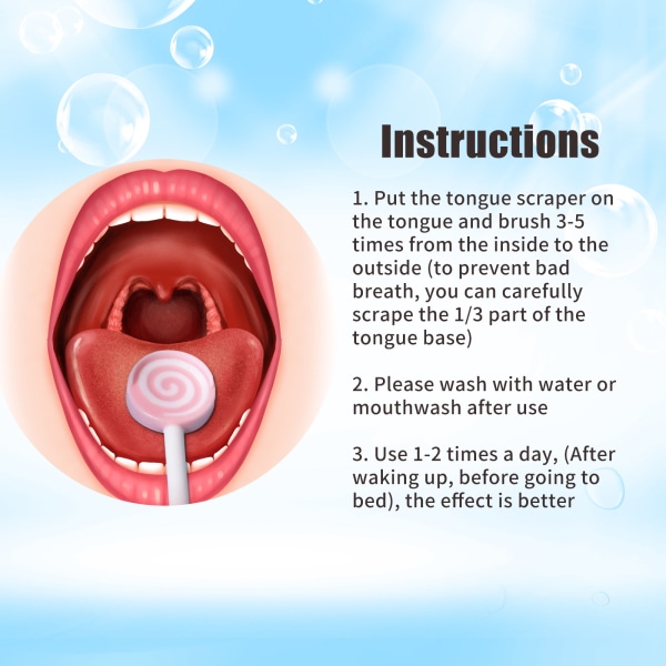 4-Pack Silikon Tongue Cleaner Barntungborste Baby ,ZQKLA