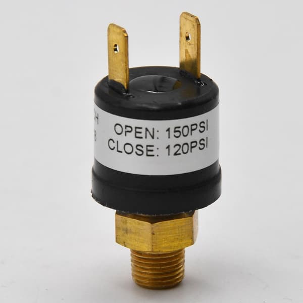 12V 120-150 PSI Lufttryksswitch Bedømt til Trompet Tog Horn Kompressor