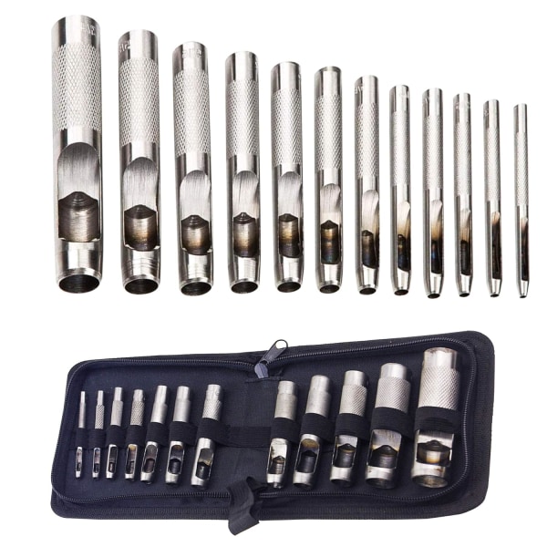 Läder syl Punching Tool Kit, för läder, watch , Canv, ZQKLA