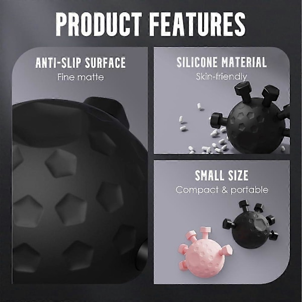 20-45KG Fingerboll Tränare Handgrepp Förstärkare Justerbar Styrketräning Black