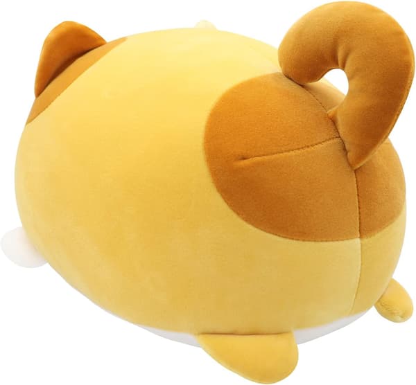 Orange Katte Plyslegetøj, 13,7 Tommer Fyldt Kawaii Dyrepude Sof
