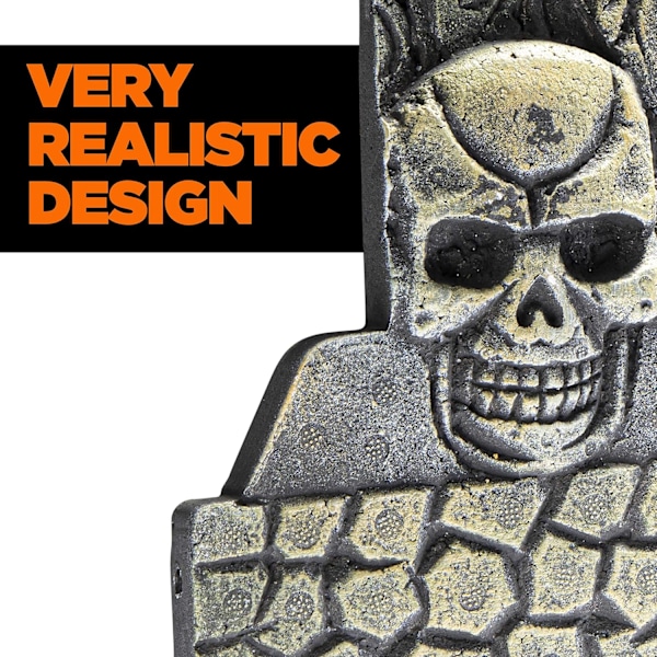 Halloween-koristeiden setti hautakivi-designilla, hartsi käsityökauppa