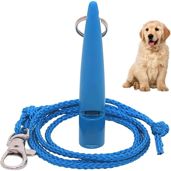 1 stk. hundefløjte med snor, professionel hundetræningsfløjte, ZQKLA