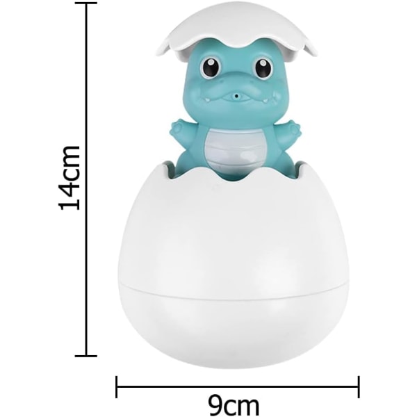Dewenwils badleksaker för barn, Water Jet Egg Clockwork Toys, Wat