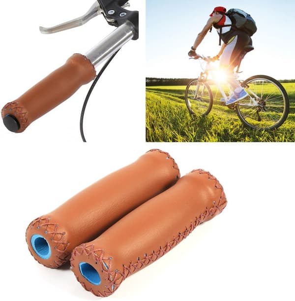 Cykelstyrgreb, Cykelgrebsovertræk, Kunstlæder, ZQKLA