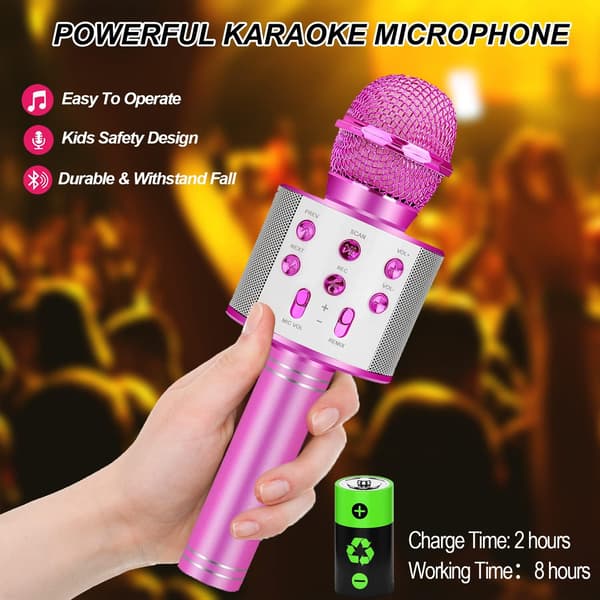 Leksaker för flickor 3-14 år, Karaoke Mikrofon M,ZQKLA