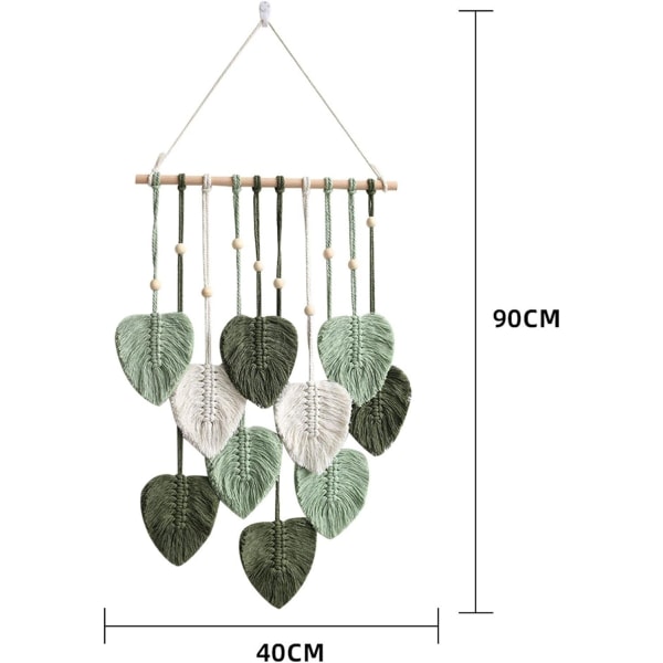 Dekorative gobeliner, Macrame vægophæng vævet gobelin B, ZQKLA