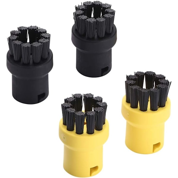 DEYF Rundbørste til Karcher Damprenser (4-pak)