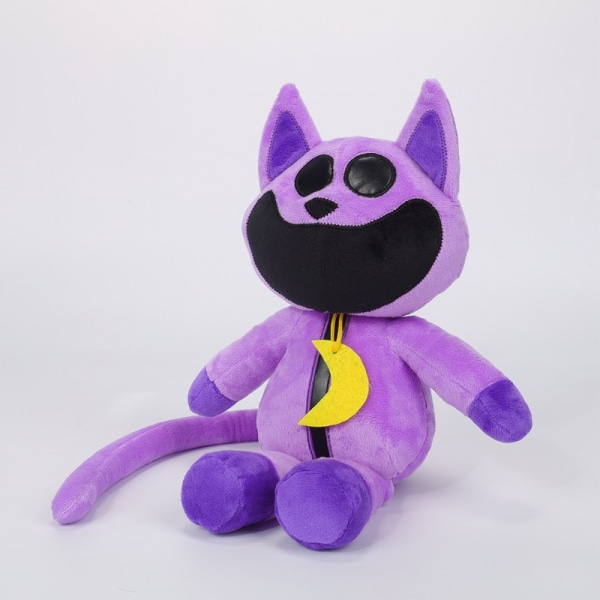 Ny Smiling Critters pehmolelu, hauska Smiling Critters tyyny, Smiling Critters pehmo Catnap pehmo purple