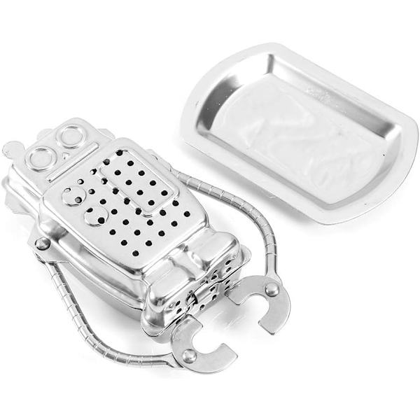 Rustfrit Stål Løsblad Te-Infuser Bold Si Filter Diffu