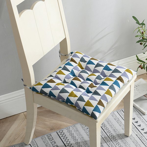 Set med 6 stolsdynor 40x40, dekorativ kudde, stolsdyna, ZQKLA
