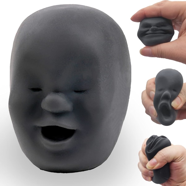 Sensorisk stress Leksaker för mänskligt ansikte för vuxna Tonåringar Barn,Decompr,ZQKLA