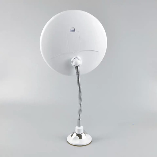 Flexibel svanhals 8" 10x förstorande LED Lighted Mirror Illu,ZQKLA