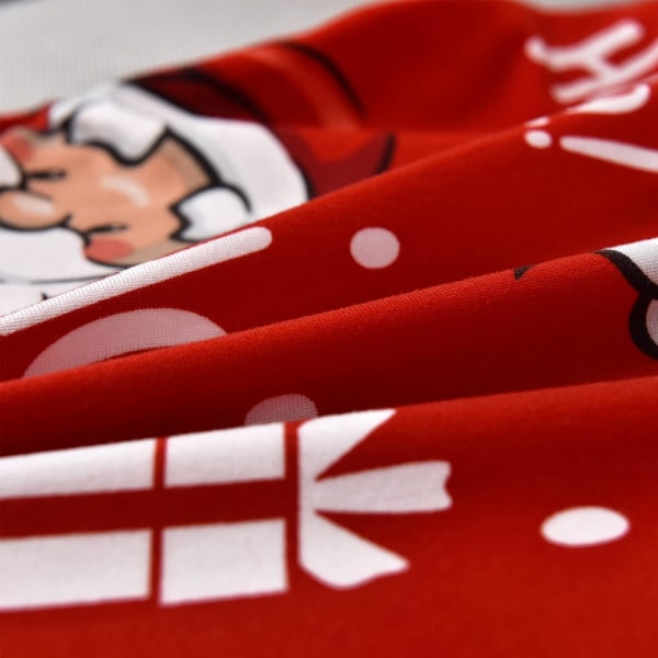 Jule Spisestuestoltrekk Sett med 4, Stretch Xmas Parsons, ZQKLA