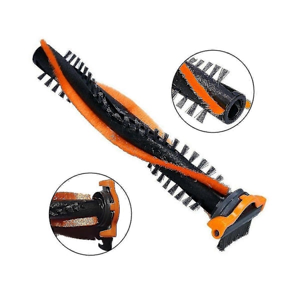 2 st Rullborste för Philips SpeedMax Pro FC6 XC8 XC7 FC6822 FC6823 FXC8043 XC8045 XC704301 XC704101 Dammsugare-AR