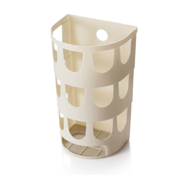 Plastikposeholder, vægmonteret posedispenser til plastikposer, ZQKLA
