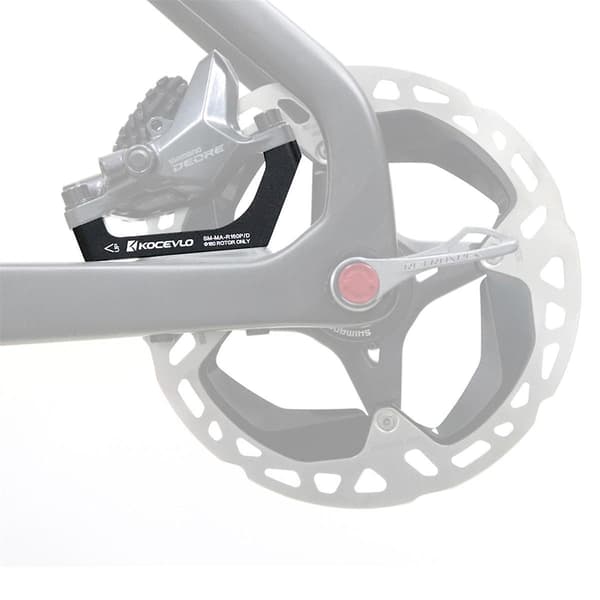 R160P-D Bakre Flat-Mount til Post-Mount Caliper Adapter for 160mm Rotor Road Disc Brake FM til PM