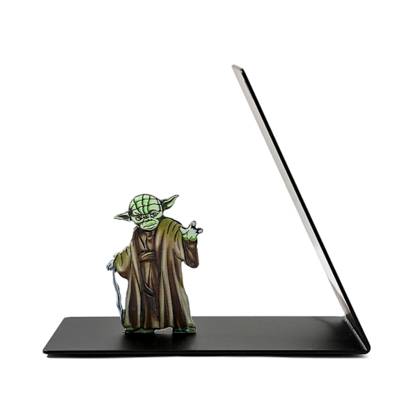 1 stk Star Wars Master Yoda Metall Bokhylle Bokstøtter Bokholdere