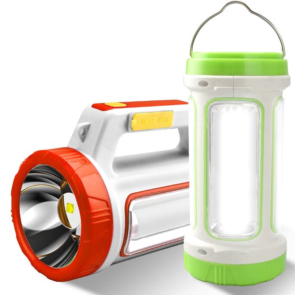 Led Genopladelig Campinglys, Solcelle Campinglys 2000mah ,ZQKLA