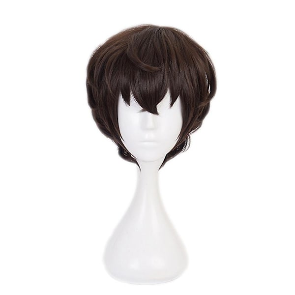 Bungo Stray Dogs Dazai Osamu Cosplay Kostym Peruk Uniform Lång Jacka Kappa Kostym Vuxen Halloween Party Kostymer Outfit fo Style 3 M