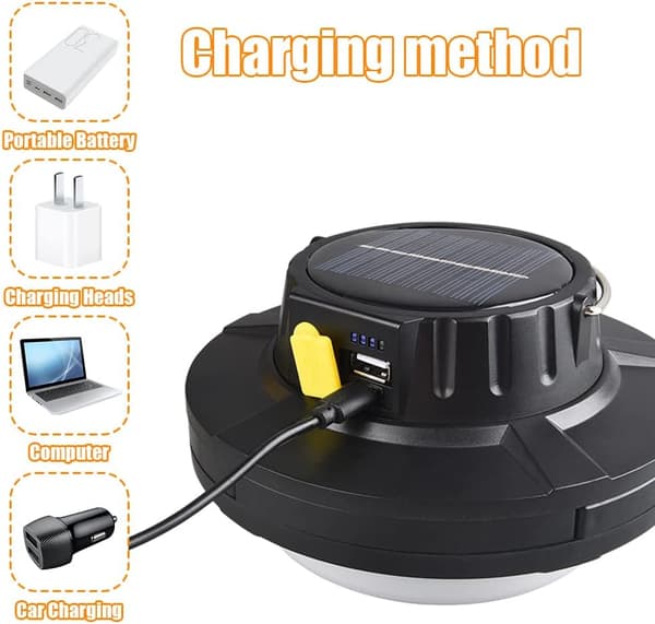 Solcelledrevet Campinglykt, Solar LED Campinglykt, LED Ca,ZQKLA