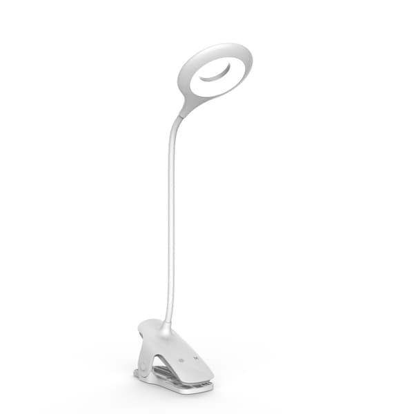Genopladelig Trådløs LED Skrivebordslampe, 3 Farver, Touch Sengelampe