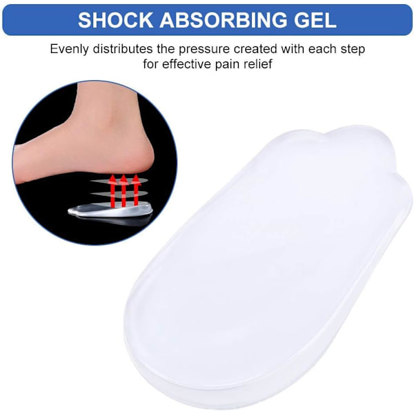 Ortopediska Sulor, 2 St Heel Supinator för O/X-Ben, O,ZQKLA