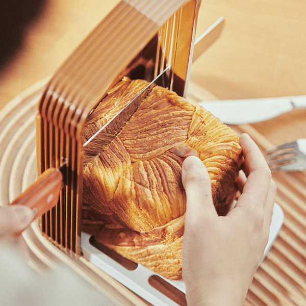 Brødskjærer, Brød Bake Brødskjærer Kutter, Foldbar Brød, ZQKLA