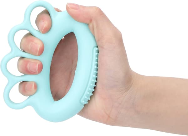 Finger Grip Bold til Fire Fingre - Træningsbold til Hænder, ZQKLA