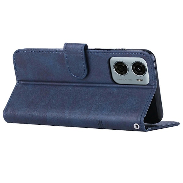 Til Motorola Moto G05 4G Etui Stand Flip Beskyttende Læder Telefon Cover Style D