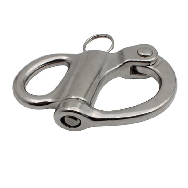 Snap Shackle Hurtigudløsning Rustfrit Stål Fast Shackle Anc,ZQKLA