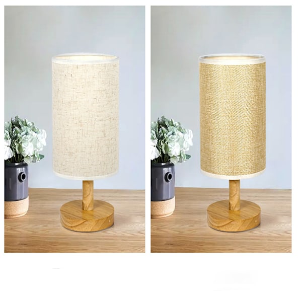 Liten bordslampa för sovrum - Sänglampor för nattduksbord, ZQKLA
