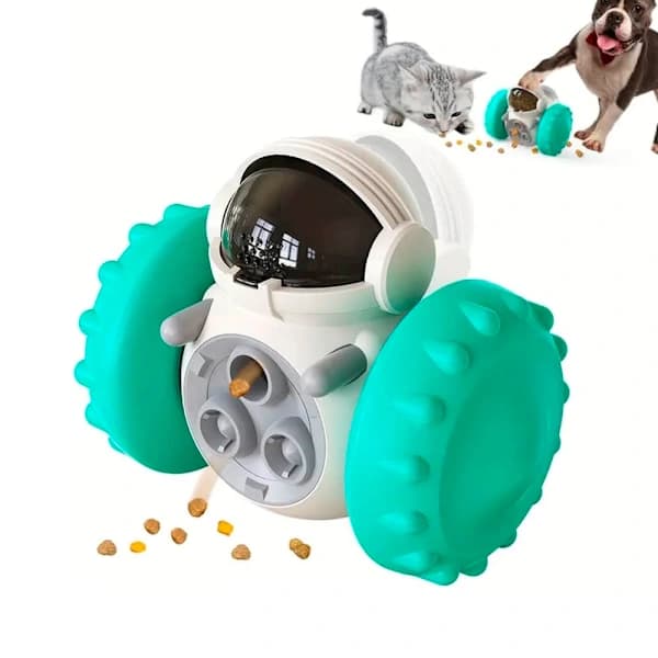 Interaktiv Robot Fôrdispenser – Moro for både hunder og katter!,su