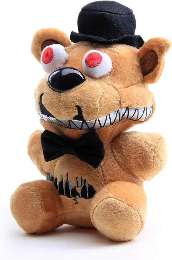 Freddyn FNAF Nightmare Freddy Five Nights FNAF pehmolelu kangaslahja 18cm